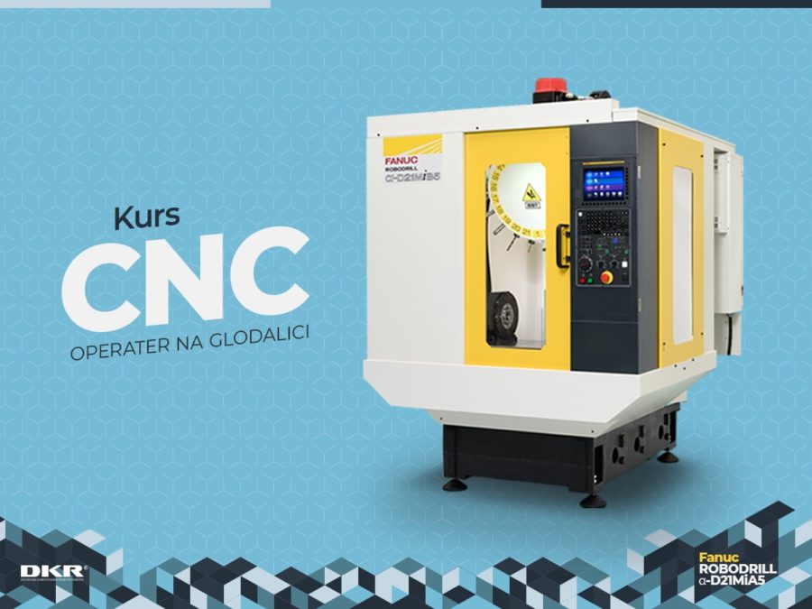 Novo u ponudi DKR-a! Kurs: CNC operater na glodalici