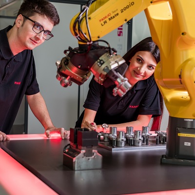 Human resources / apprentice photo with person. High resolution.