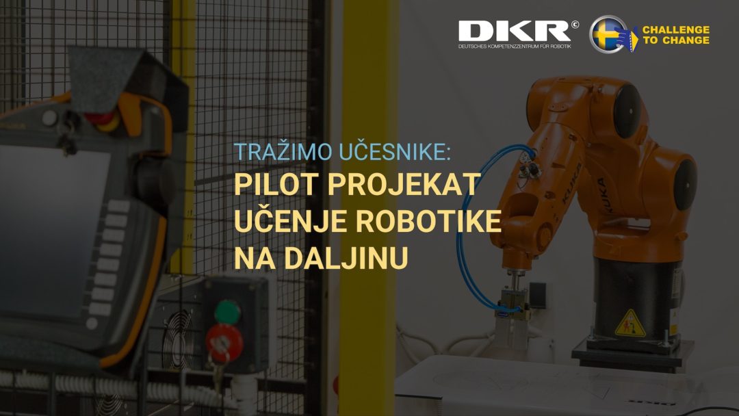 Prijavi se: Javni poziv za pilot projekat učenja robotike na daljinu