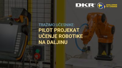 Prijavi se: Javni poziv za pilot projekat učenja robotike na daljinu