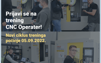 TRENING CNC OPERATER od septembra ponovo u dkr-u