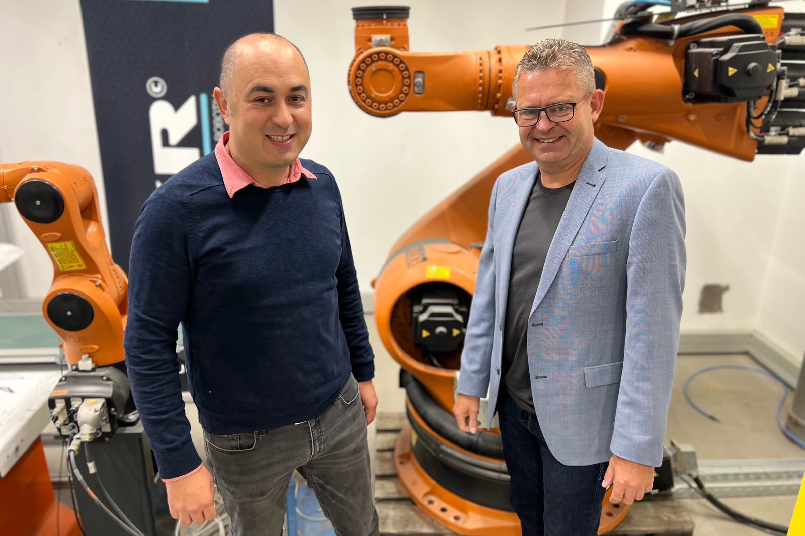 Dieter Hansch with Muamer Babajić at DKR